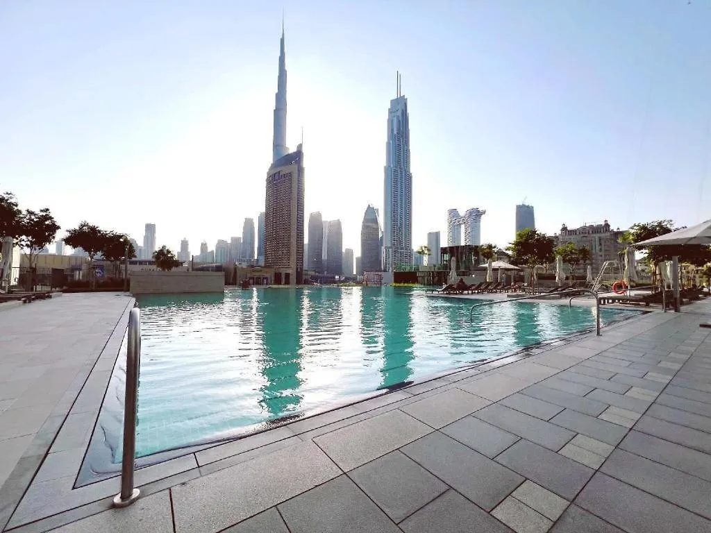 3Br And Maids Burj Khalifa And Fountain View For 8 Guests Apartment Dubai